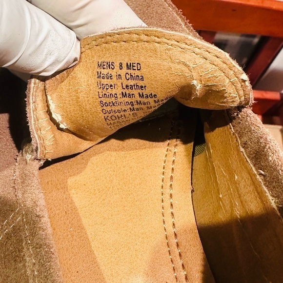 Marc Anthony Tan Suede Leather Loafers. - Picture 8 of 15